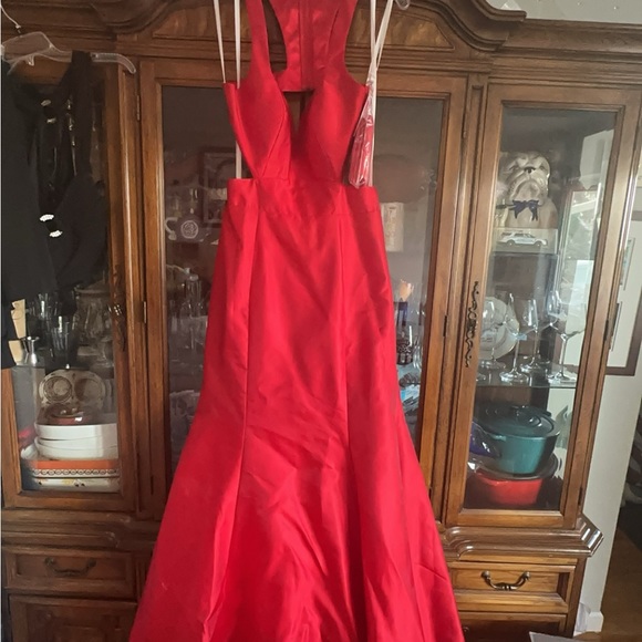 Red cut out Dress by Jovani dresses 🌹❤️ - Picture 7 of 10